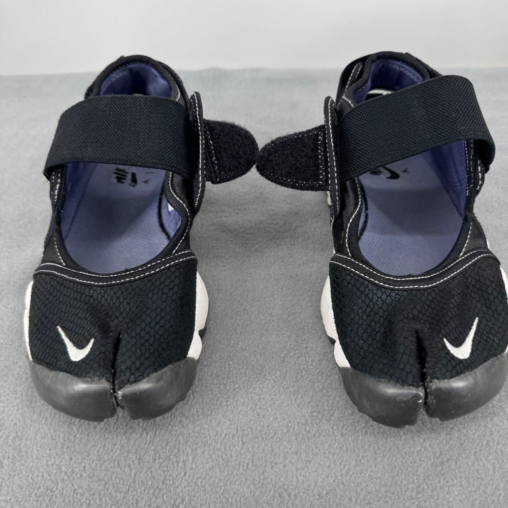 Nike Air Rift Black Snake Womens 7 Split Toe Tabi Shoes 315766-015 Vintage 2008